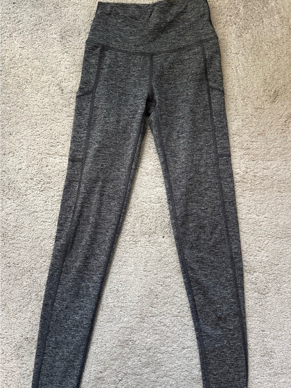 aerie High-Rise Charcoal Heather Leggings